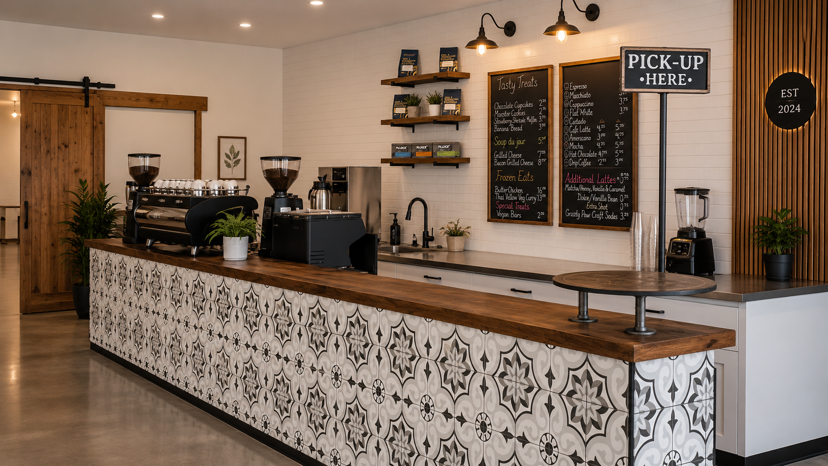 Completed commercial restaurant renovation